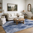 thumbnail image 1 of Addison Rugs Mayfield Premium Machine Washable Transitional Casual Navy Rectangle Rug, 3' x 5', 1 of 6