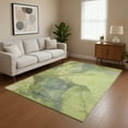thumbnail image 1 of Addison Rugs Mayfield Premium Machine Washable Transitional Contemporary Green Rectangle Rug, 9' x 12', 1 of 7
