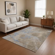 Addison Rugs Mayfield Premium Machine Washable Transitional Contemporary Taupe Rectangle Rug, 10' x 14'