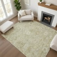 thumbnail image 1 of Addison Rugs Mayfield Premium Machine Washable Transitional Damask Beige Rectangle Rug, 3' x 5', 1 of 7