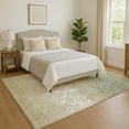 thumbnail image 1 of Addison Rugs Mayfield Premium Machine Washable Transitional Damask Beige Rectangle Rug, 8' x 10', 1 of 7