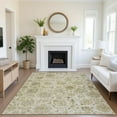 thumbnail image 1 of Addison Rugs Mayfield Premium Machine Washable Transitional Damask Beige Rectangle Rug, 9' x 12', 1 of 7