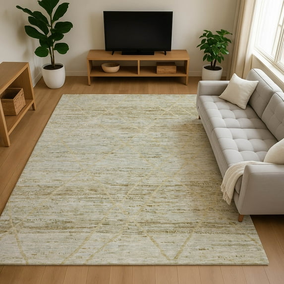 Addison Rugs Mayfield Premium Machine Washable Transitional Diamonds Wheat Rectangle Rug, 10' X 14' Machine Washable Transitional Diamonds Wheat Oversized Sherpa Throw Blanket