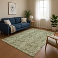 thumbnail image 1 of Addison Rugs Mayfield Premium Machine Washable Transitional Floral Aloe Rectangle Rug, 8' x 10', 1 of 7