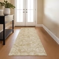 thumbnail image 1 of Addison Rugs Mayfield Premium Machine Washable Transitional Floral Beige Runner Rug, 2'3" x 7'6", 1 of 6