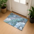 thumbnail image 1 of Addison Rugs Mayfield Premium Machine Washable Transitional Floral Blue Rectangle Rug, 1'8" x 2'6", 1 of 6