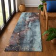 thumbnail image 1 of Addison Rugs Mayfield Premium Machine Washable Transitional Floral Blue Runner Rug, 2'3" x 7'6", 1 of 6