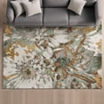 thumbnail image 1 of Addison Rugs Mayfield Premium Machine Washable Transitional Floral Copper Rectangle Rug, 10' x 14', 1 of 6