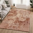 thumbnail image 1 of Addison Rugs Mayfield Premium Machine Washable Transitional Floral Copper Rectangle Rug, 10' x 14', 1 of 6