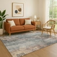 thumbnail image 1 of Addison Rugs Mayfield Premium Machine Washable Transitional Floral Gray Rectangle Rug, 2'6" x 3'10", 1 of 7