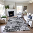 thumbnail image 1 of Addison Rugs Mayfield Premium Machine Washable Transitional Floral Gray Rectangle Rug, 8' x 10', 1 of 6
