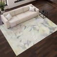 thumbnail image 1 of Addison Rugs Mayfield Premium Machine Washable Transitional Floral Mint Rectangle Rug, 9' x 12', 1 of 6