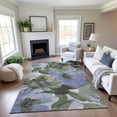thumbnail image 1 of Addison Rugs Mayfield Premium Machine Washable Transitional Floral Olive Rectangle Rug, 10' x 14', 1 of 6
