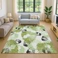 thumbnail image 1 of Addison Rugs Mayfield Premium Machine Washable Transitional Floral Olive Rectangle Rug, 8' x 10', 1 of 6