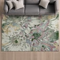 thumbnail image 1 of Addison Rugs Mayfield Premium Machine Washable Transitional Floral Sage Rectangle Rug, 3' x 5', 1 of 6