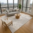 thumbnail image 1 of Addison Rugs Mayfield Premium Machine Washable Transitional Floral Silver Rectangle Rug, 8' x 10', 1 of 5