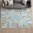 thumbnail image 1 of Addison Rugs Mayfield Premium Machine Washable Transitional Floral Sky Rectangle Rug, 10' x 14', 1 of 6