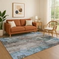 thumbnail image 1 of Addison Rugs Mayfield Premium Machine Washable Transitional Floral Taupe Rectangle Rug, 10' x 14', 1 of 7