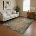 thumbnail image 1 of Addison Rugs Mayfield Premium Machine Washable Transitional Floral Taupe Rectangle Rug, 8' x 10', 1 of 7