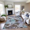 thumbnail image 1 of Addison Rugs Mayfield Premium Machine Washable Transitional Floral Taupe Rectangle Rug, 9' x 12', 1 of 6
