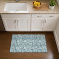 thumbnail image 1 of Addison Rugs Mayfield Premium Machine Washable Transitional Floral Teal Rectangle Rug, 1'8" x 2'6", 1 of 6