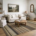 thumbnail image 1 of Addison Rugs Mayfield Premium Machine Washable Transitional Fruits Gold Rectangle Rug, 3' x 5', 1 of 6