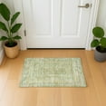 thumbnail image 1 of Addison Rugs Mayfield Premium Machine Washable Transitional Geometric Aloe Rectangle Rug, 1'8" x 2'6", 1 of 6