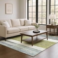 thumbnail image 1 of Addison Rugs Mayfield Premium Machine Washable Transitional Geometric Aloe Rectangle Rug, 3' x 5', 1 of 7