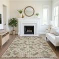 thumbnail image 1 of Addison Rugs Mayfield Premium Machine Washable Transitional Geometric Beige Rectangle Rug, 10' x 14', 1 of 7