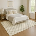 thumbnail image 1 of Addison Rugs Mayfield Premium Machine Washable Transitional Geometric Beige Rectangle Rug, 2'6" x 3'10", 1 of 7