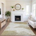 thumbnail image 1 of Addison Rugs Mayfield Premium Machine Washable Transitional Geometric Beige Rectangle Rug, 5' x 7'6", 1 of 7