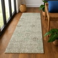 thumbnail image 1 of Addison Rugs Mayfield Premium Machine Washable Transitional Geometric Beige Runner Rug, 2'3" x 7'6", 1 of 6