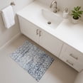 thumbnail image 1 of Addison Rugs Mayfield Premium Machine Washable Transitional Geometric Blue Rectangle Rug, 1'8" X 2'6" Machine Washable Transitional Geometric Blue Oversized Sherpa Throw Blanket, 1 of 6