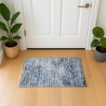thumbnail image 1 of Addison Rugs Mayfield Premium Machine Washable Transitional Geometric Blue Rectangle Rug, 1'8" x 2'6", 1 of 6