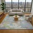 thumbnail image 1 of Addison Rugs Mayfield Premium Machine Washable Transitional Geometric Blue Rectangle Rug, 2'6" x 3'10", 1 of 7