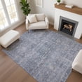 thumbnail image 1 of Addison Rugs Mayfield Premium Machine Washable Transitional Geometric Blue Rectangle Rug, 2'6" x 3'10", 1 of 7