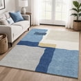 thumbnail image 1 of Addison Rugs Mayfield Premium Machine Washable Transitional Geometric Blue Rectangle Rug, 5' x 7'6", 1 of 6