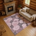 thumbnail image 1 of Addison Rugs Mayfield Premium Machine Washable Transitional Geometric Blush Rectangle Rug, 8' x 10', 1 of 7