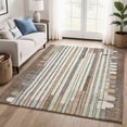 thumbnail image 1 of Addison Rugs Mayfield Premium Machine Washable Transitional Geometric Brown Rectangle Rug, 10' x 14', 1 of 6