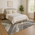 thumbnail image 1 of Addison Rugs Mayfield Premium Machine Washable Transitional Geometric Brown Rectangle Rug, 10' x 14', 1 of 7