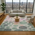 thumbnail image 1 of Addison Rugs Mayfield Premium Machine Washable Transitional Geometric Cactus Rectangle Rug, 9' x 12', 1 of 7