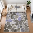 thumbnail image 1 of Addison Rugs Mayfield Premium Machine Washable Transitional Geometric Chocolate Rectangle Rug, 8' x 10', 1 of 7