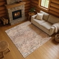 thumbnail image 1 of Addison Rugs Mayfield Premium Machine Washable Transitional Geometric Copper Rectangle Rug, 8' x 10', 1 of 7