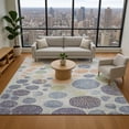 thumbnail image 1 of Addison Rugs Mayfield Premium Machine Washable Transitional Geometric Denim Rectangle Rug, 8' x 10', 1 of 7