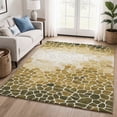 thumbnail image 1 of Addison Rugs Mayfield Premium Machine Washable Transitional Geometric Gold Rectangle Rug, 5' x 7'6", 1 of 6