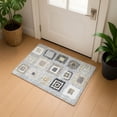 thumbnail image 1 of Addison Rugs Mayfield Premium Machine Washable Transitional Geometric Gray Rectangle Rug, 1'8" x 2'6", 1 of 6