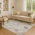 thumbnail image 1 of Addison Rugs Mayfield Premium Machine Washable Transitional Geometric Gray Rectangle Rug, 2'6" x 3'10", 1 of 7