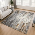thumbnail image 1 of Addison Rugs Mayfield Premium Machine Washable Transitional Geometric Gray Rectangle Rug, 9' x 12', 1 of 6