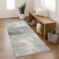 thumbnail image 1 of Addison Rugs Mayfield Premium Machine Washable Transitional Geometric Gray Runner Rug, 2'3" x 7'6", 1 of 6