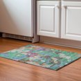 thumbnail image 1 of Addison Rugs Mayfield Premium Machine Washable Transitional Geometric Green Rectangle Rug, 1'8" x 2'6", 1 of 6